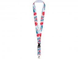 Ланъярд 2,5 см с карабином и межуровневым замком