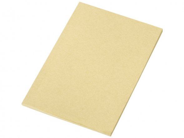 Блокнот А5 Marsilea из переработанного бамбука, 40 листов, гибкая обложка, натуральный 