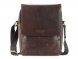 Сумка через плечо Mano Don Leon, натуральная кожа в коричневом цвете, 20 х 25 х 8 см 