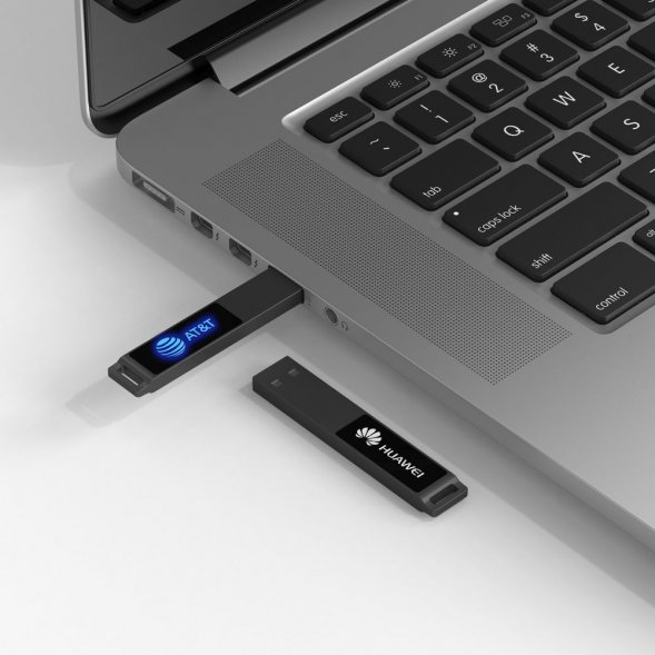 Флешка markBright Black с зеленой подсветкой, 32 Гб 