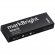 Флешка markBright Black с зеленой подсветкой, 32 Гб под нанесение