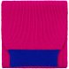 Шарф Snappy, фуксия с синим 