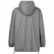 Дождевик-анорак Hard Work, укороченный, серый, единый размер 