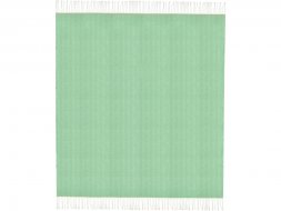 Плед Ёлочка 150х180 см. ПРЕМИУМ (зеленый однотонное)