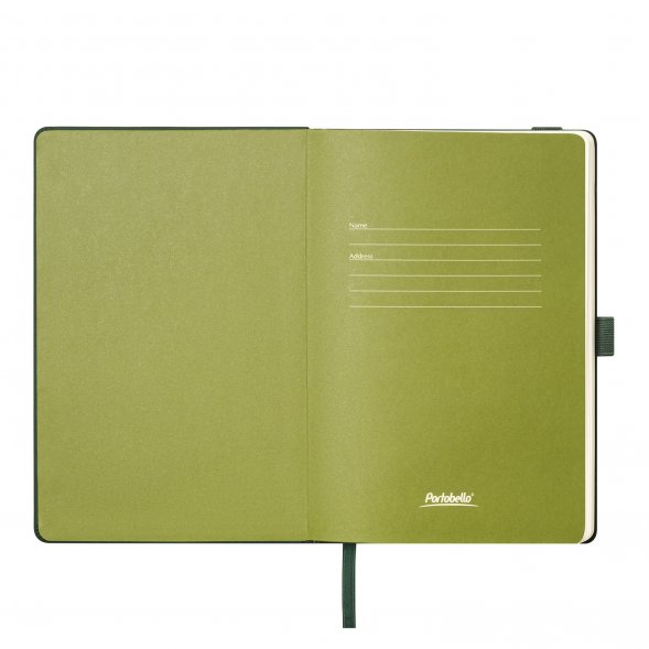 Ежедневник Alpha недатированный, зеленый/оливковый 