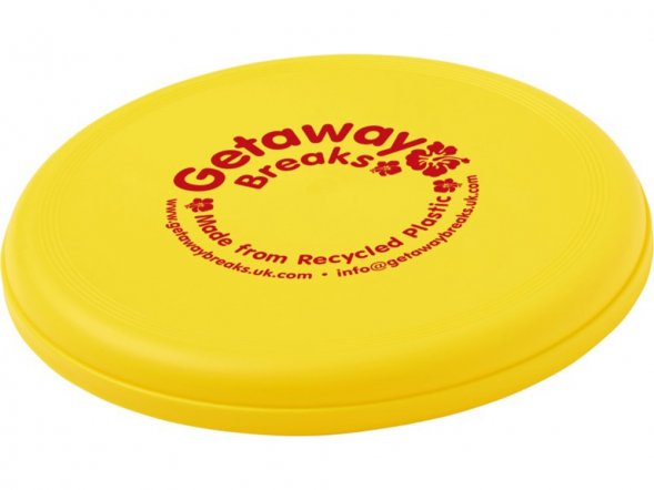 Фрисби Orbit из переработанной плстмассы, желтый 