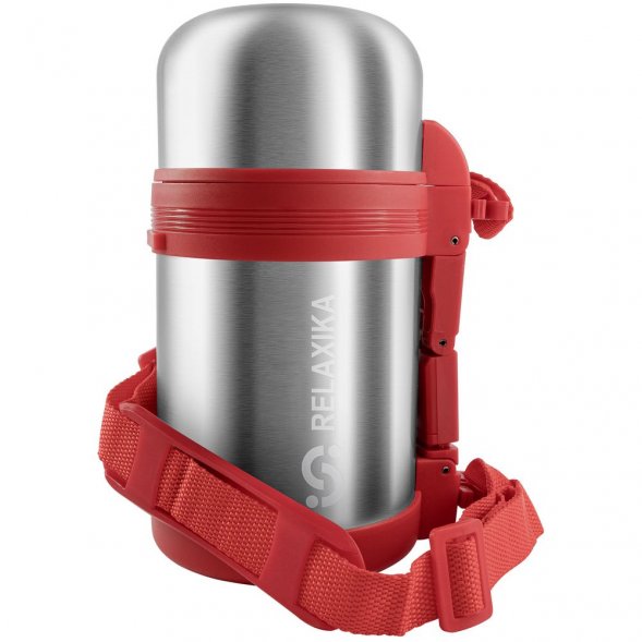 Термос для еды и напитков Relaxika 800, стальной 