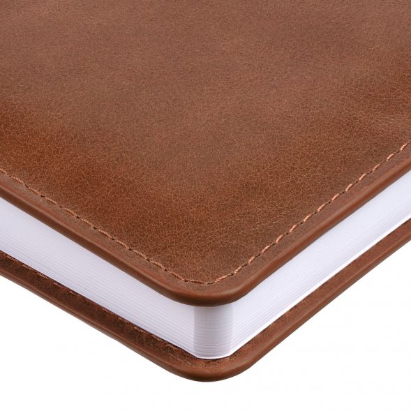 Ежедневник Termini, недатированный, коричневый 