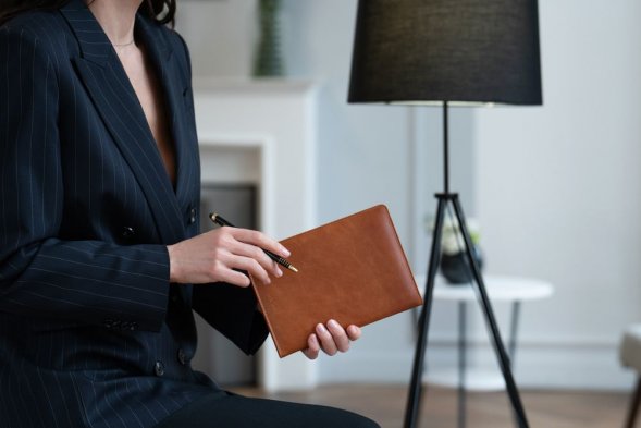 Ежедневник Termini, недатированный, коричневый 