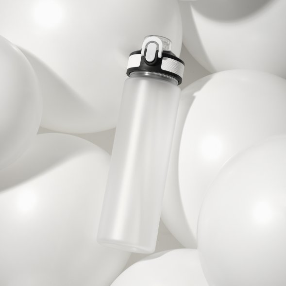 Бутылка для воды Flip, белая 