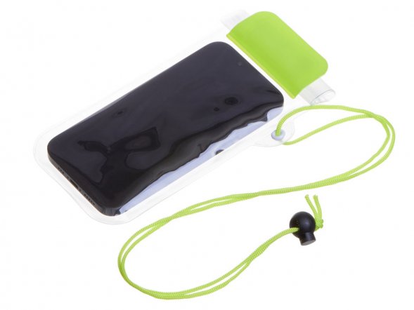 Влагостойкий чехол Repel, зеленый/прозрачный 