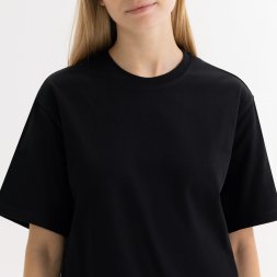 Футболка унисекс RUST, 100% хлопок, 240 гр., черная, размер S