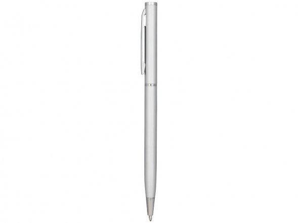 Ручка металлическая шариковая Slim, серый 