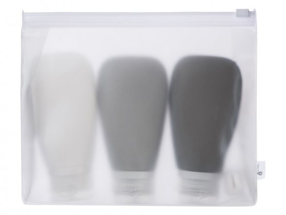 Набор емкостей для путешествия с колпачком для зубной щетки 