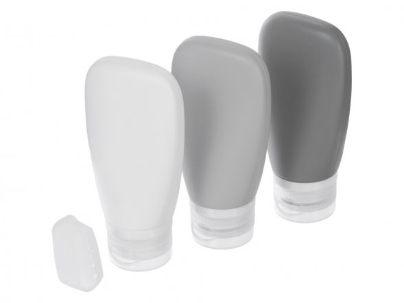 Набор емкостей для путешествия с колпачком для зубной щетки 