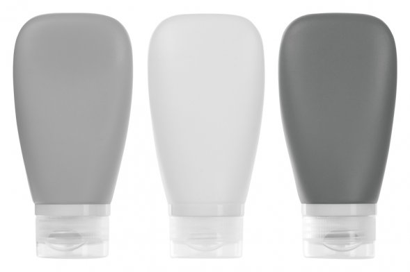 Набор емкостей для путешествия с колпачком для зубной щетки 