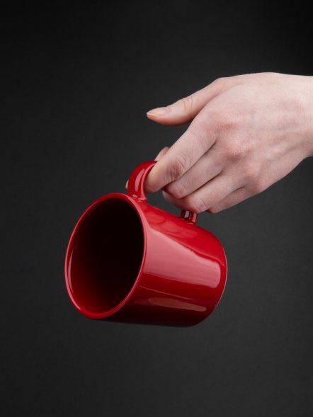 Кружка Valotti Medio, красная 