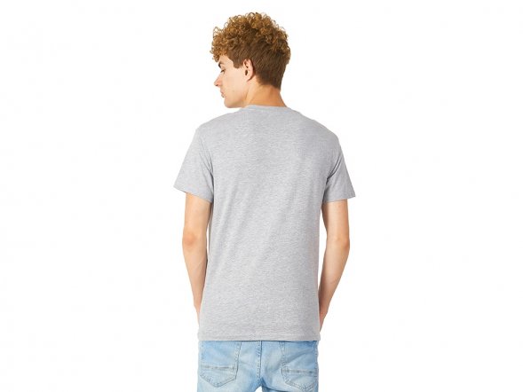 Футболка Heavy Super Club мужская, серый меланж 