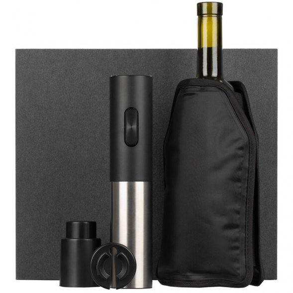 Винный набор Winetura, черный 