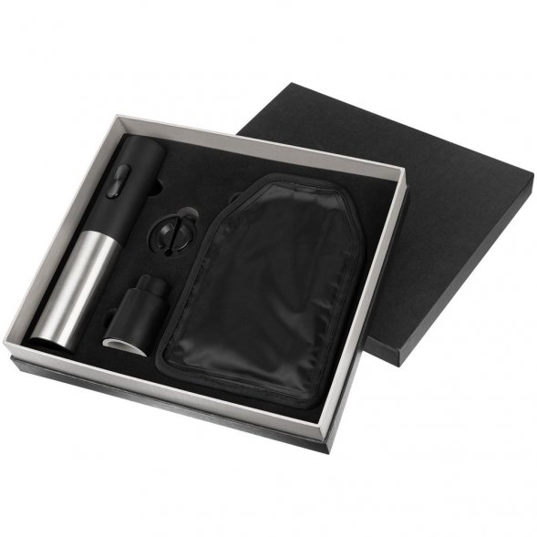 Винный набор Winetura, черный 