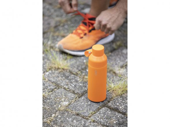 Бутылка для воды Ocean Bottle объемом 500 мл с вакуумной изоляцией, серый 