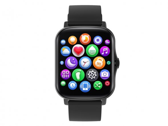 Умные часы CANYON Barberry SW-79, IP 67, BT 5.1, сенсорный дисплей 1.7, черный 