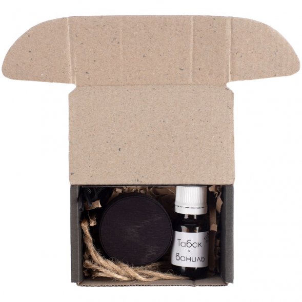 Ароматизатор в машину Sentir, черный, табак и ваниль 