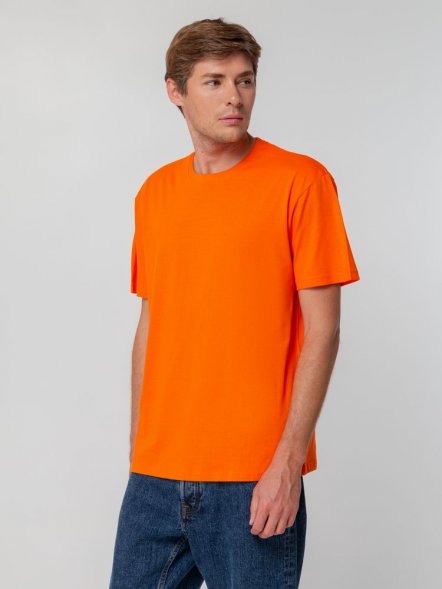 Футболка унисекс T-bolka 140, оранжевая 