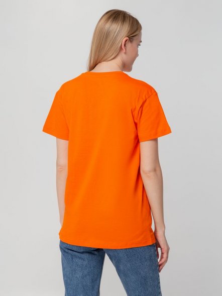 Футболка унисекс T-bolka 140, оранжевая 