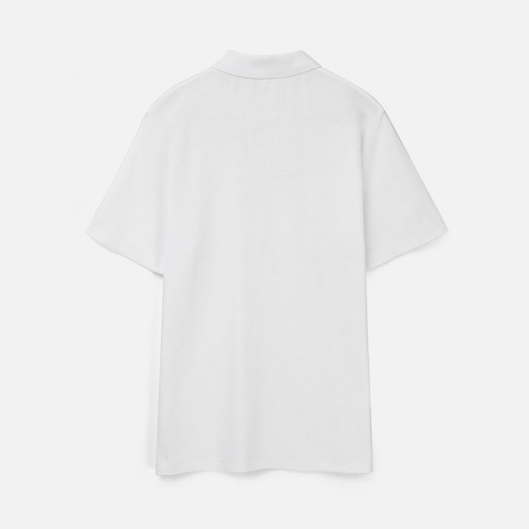 Рубашка поло унисекс Tervise, белая 