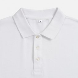 Рубашка поло унисекс Tervise, белая