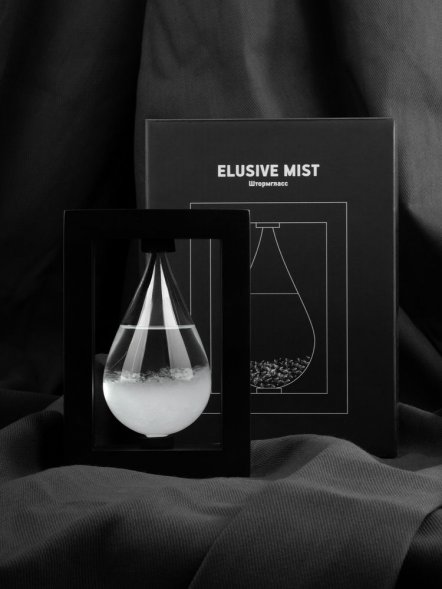 Штормгласс Elusive Mist, черный 