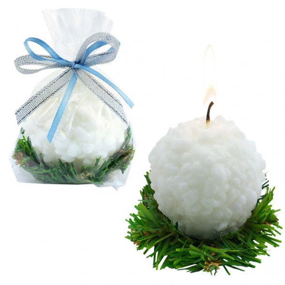 Свеча «Снежок» 