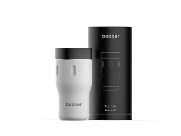 Термос питьевой, вакуумный, бытовой, тм bobber. Объем 0,35 литра. Артикул Tumbler-350 Iced Water 