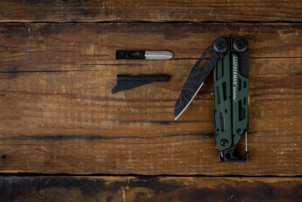 Мультитул Signal, зеленый 