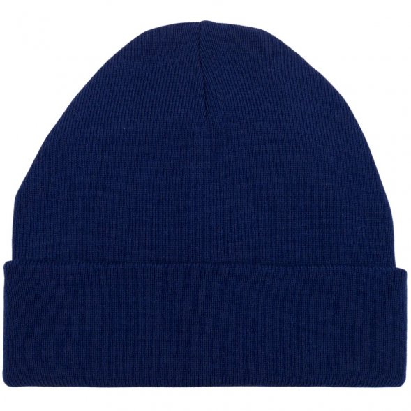 Шапка Real Talk, темно-синяя 