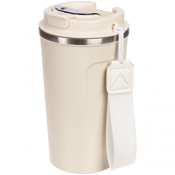 Смарт-стакан с заменяемой батареей tellMug, ver.2, молочно-белый 