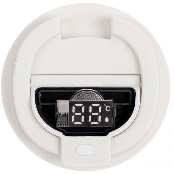 Смарт-стакан с заменяемой батареей tellMug, ver.2, молочно-белый 