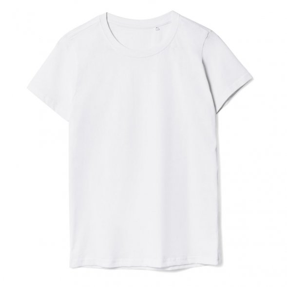 Футболка женская T-bolka Lady, белая (белоснежная) 