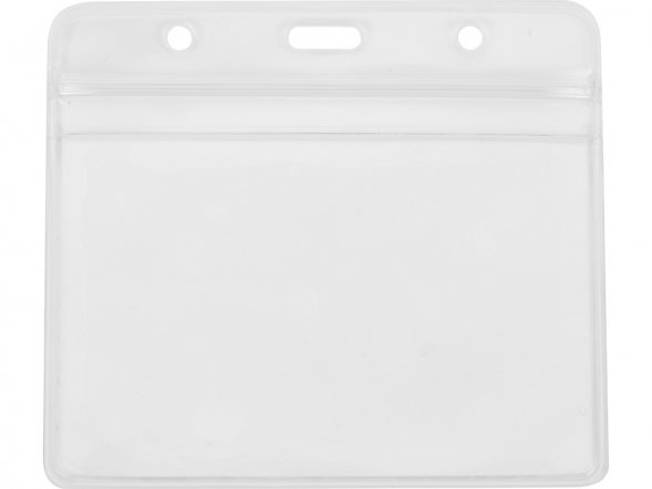 Бейдж Crystal Flat 115*101 мм (внут.размер 107*70 мм), прозрачный 