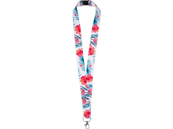 Ланъярд 2,5 см с карабином и замком обрыва 