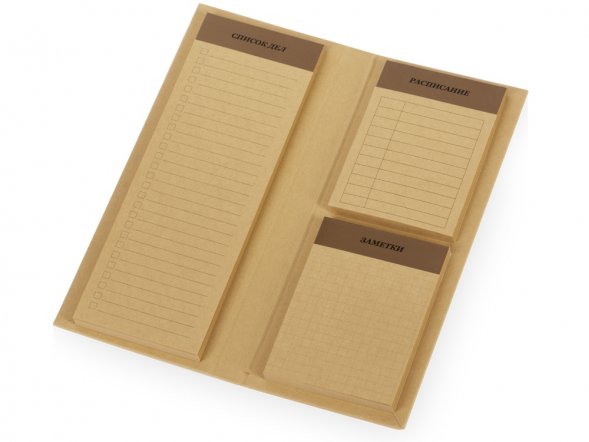 Планер с отрывными листами Write &amp;amp; Plan, натуральный 