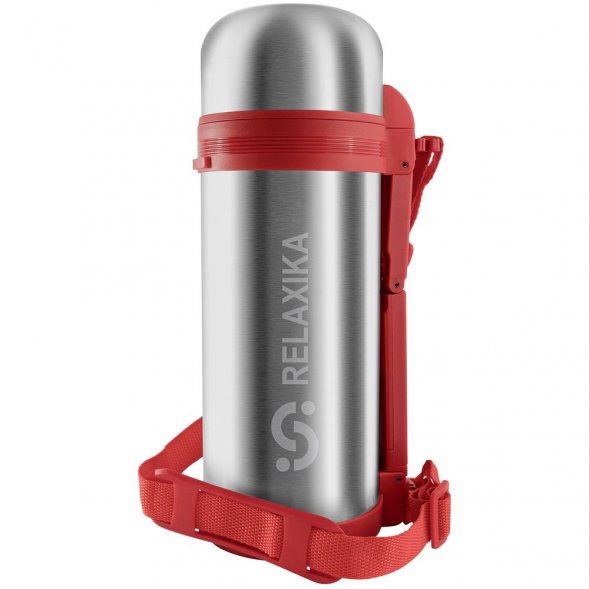 Термос для еды и напитков Relaxika 1500, стальной 