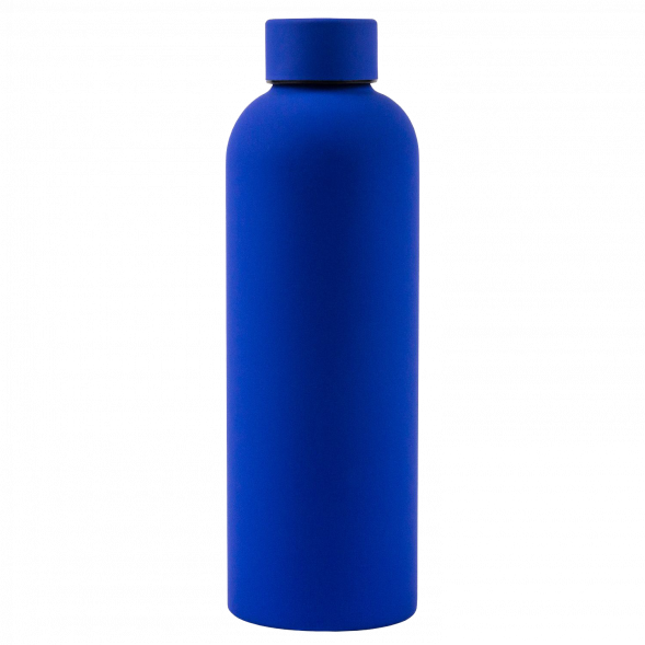 Термобутылка вакуумная герметичная Prima Ultramarine, ярко-синяя 