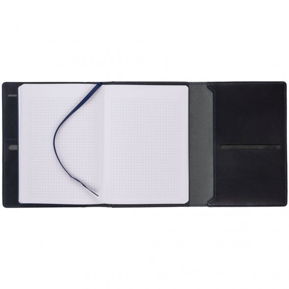 Ежедневник-портфолио Napoli, недатированный, синий 