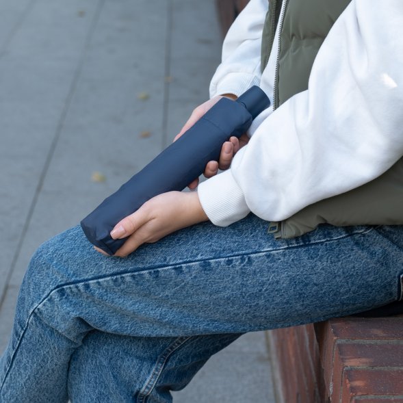 Зонт складной Atlanta, синий 