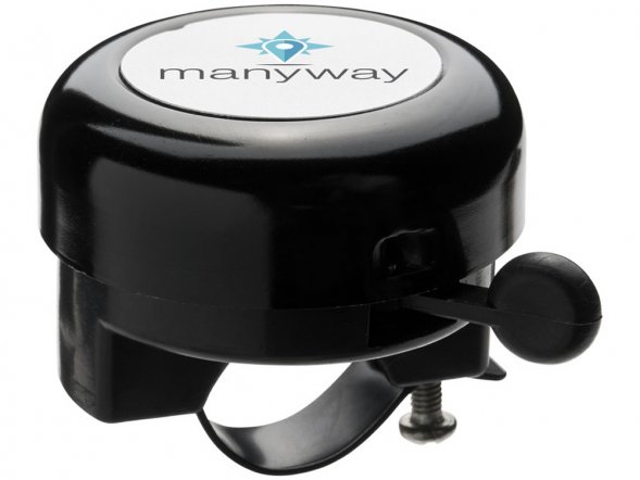 Алюминиевый велосипедный звонок Tringtring, черный 