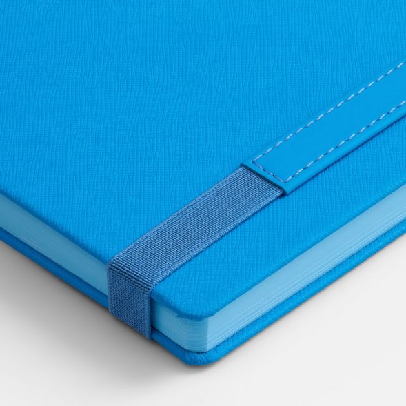 Ежедневник Peel, недатированный, голубой 