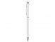 Ручка-стилус шариковая Jucy Soft с покрытием soft touch, белый (Р) 