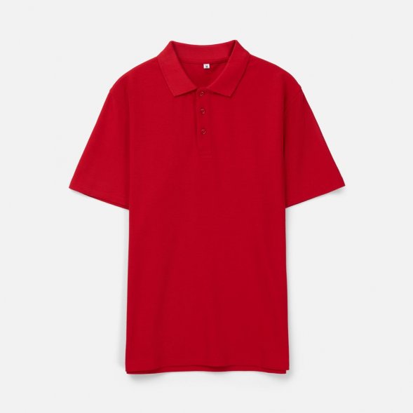 Рубашка поло унисекс Tervise, красная 